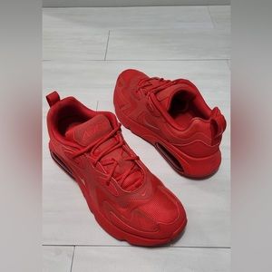 NIKE Womens Air Max 200 CU4875-600 Red Running Shoes